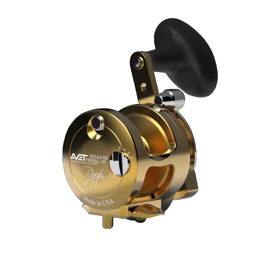 Avet SXJ Raptor 6/4 MC Two Speed Reels – CharkBait!