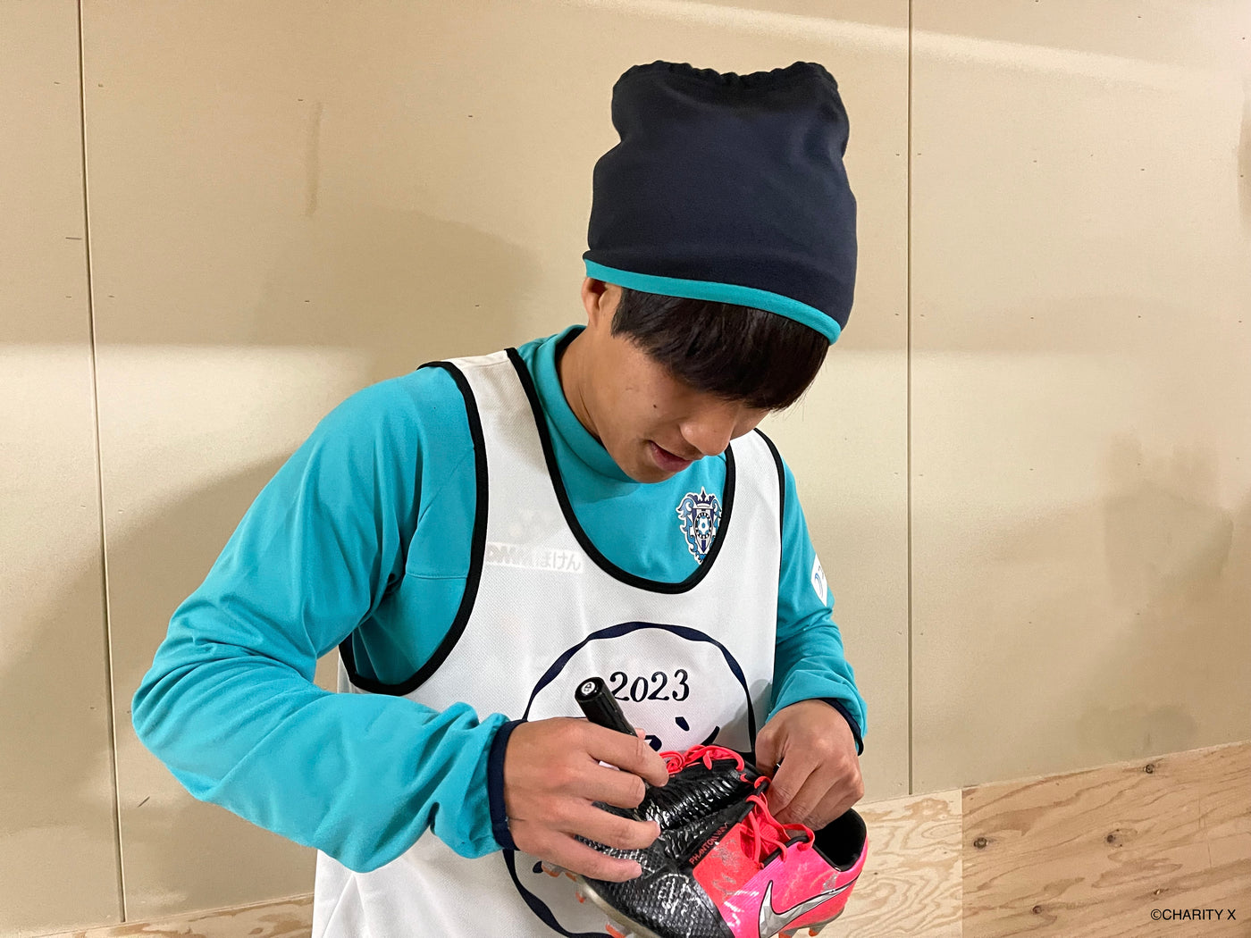 ルヴァンカップ優勝記念】金森健志選手の着用スパイク(アビスパ福岡