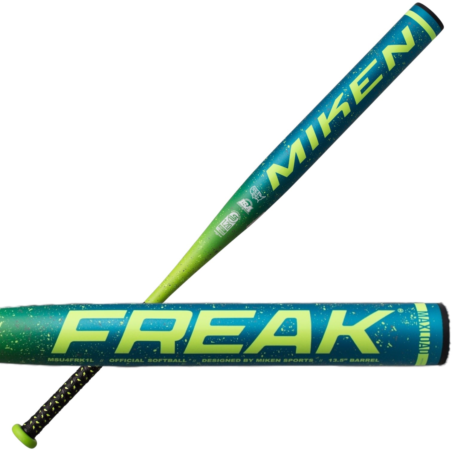 Miken Freak One Piece Maxload USSSA Slowpitch Softball Bat