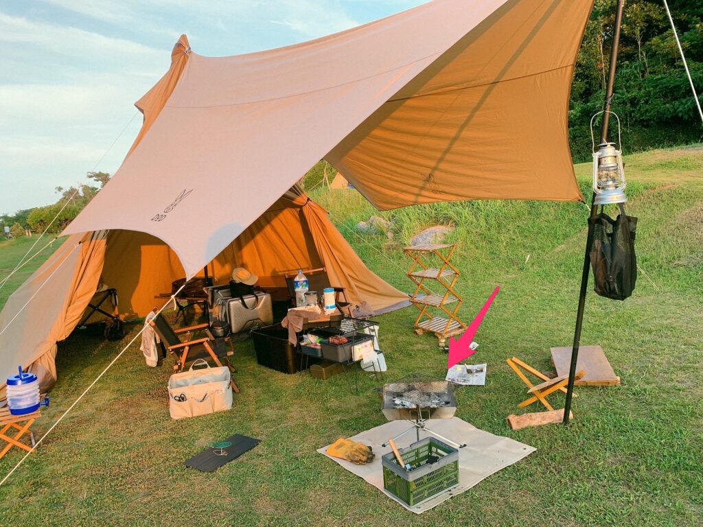 焚き火だってヘーキさ】DOD『ヘーキサタープ』 | キャンプよたばなし