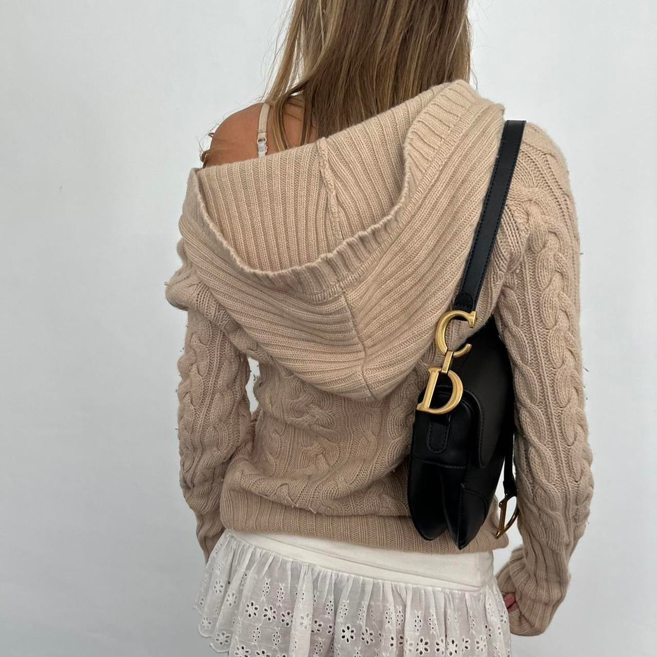 Vintage 2000's Abercrombie and Fitch knit hooded sweater – Chelsea