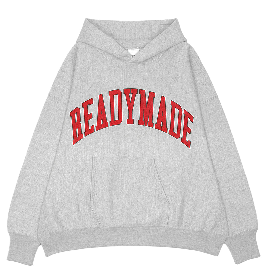 READYMADE (レディメイド) - HOODIE ARCH LOGO GRAY パーカー