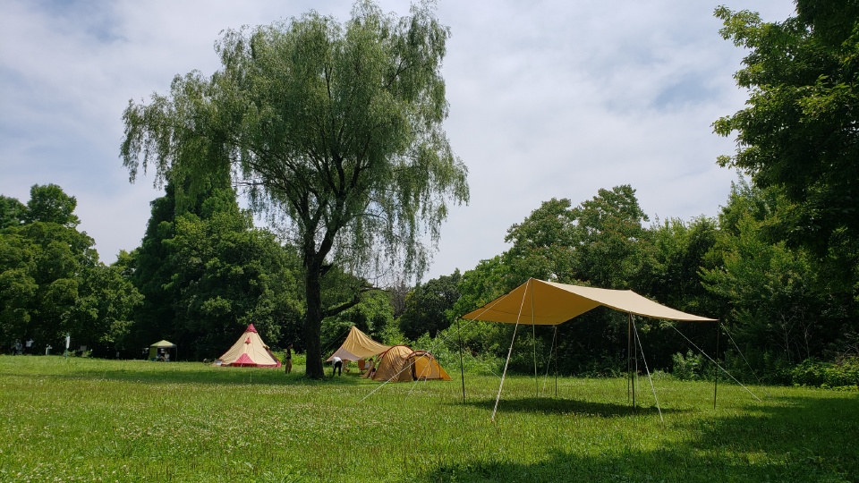 オガワ/フィールドタープレクタTC] ～初張の儀～｜ちばんぶー9の備忘録