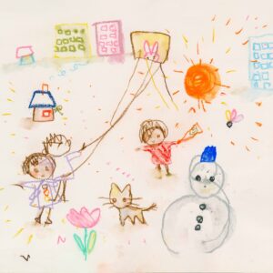 春の展覧会紹介⑱ ちひろのらくがき ｜世界初の絵本美術館｜安曇野