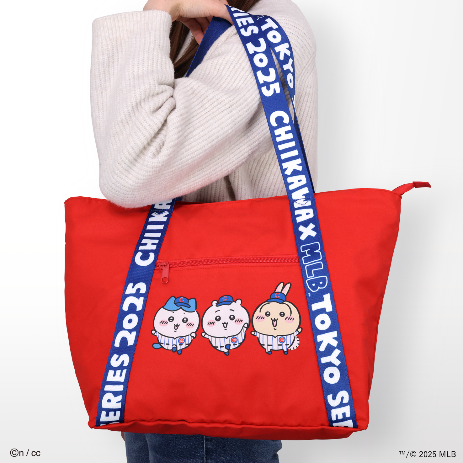 予約】ちいかわ×MLB TOKYO SERIES トートバッグ（カブス）【2025年6月