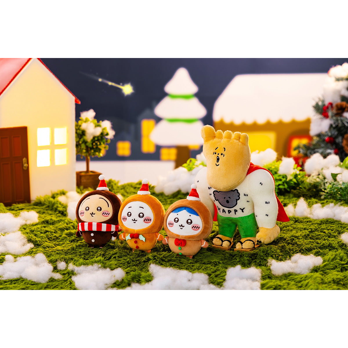 予約】ちいかわ ジンジャーマンマスコット（ハチワレ）【2024年11月