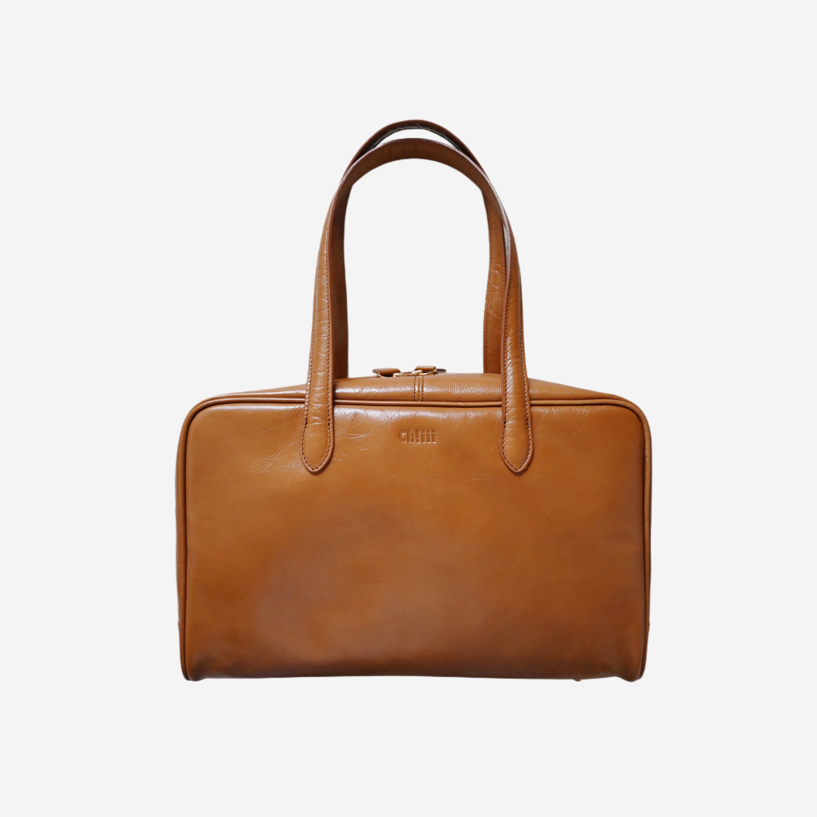 chiiiibag*Suède Big Boston キャメル 完売品 chiiiibag*Suède Big