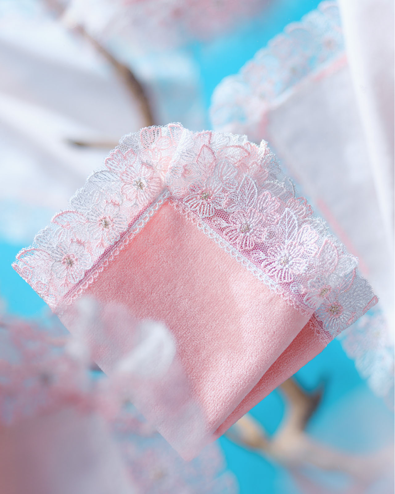 近沢レース店 2024春夏 シーズンタオルハンカチ頒布会