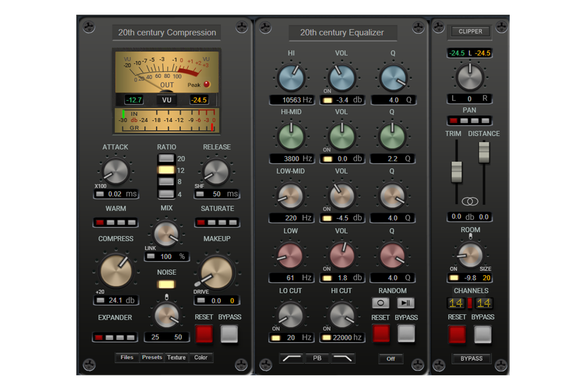 無料】PseudoStereoのチャンネルストリップYS - Vintage Channel Strip