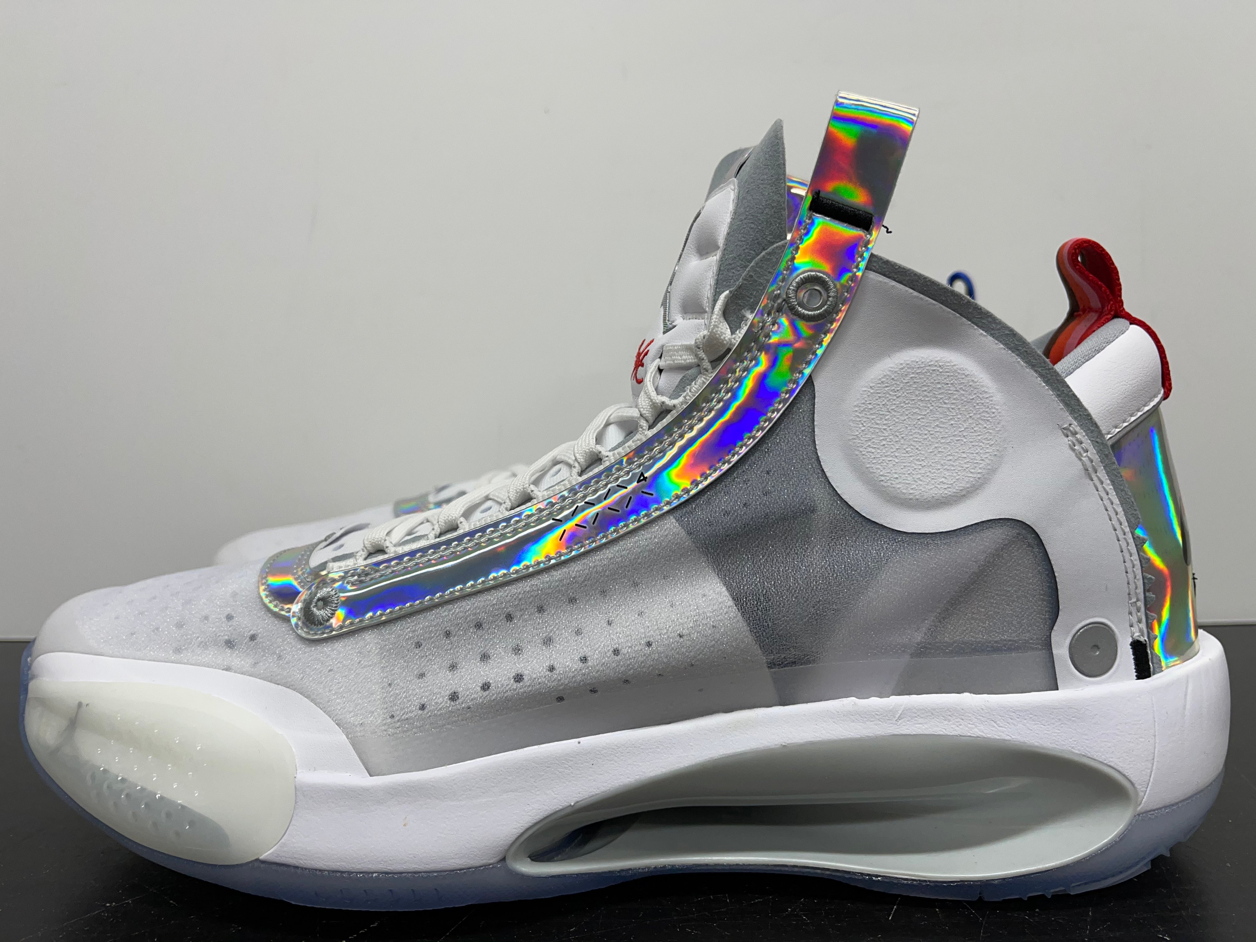 Nike Air Jordan 34 White Metallic Silver Unite – ChillyKicks