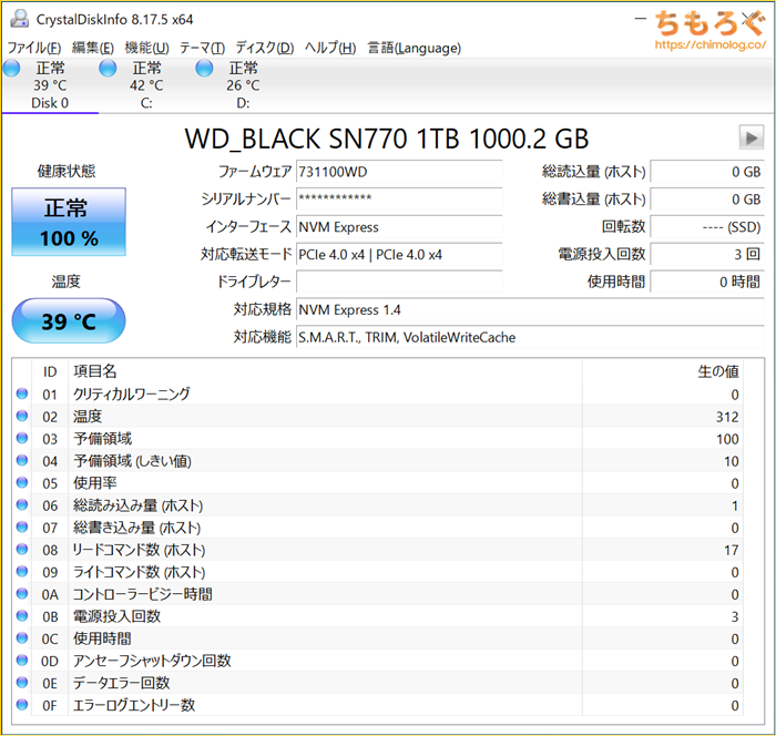 WD Black SN770レビュー：簡素なハードから想像もつかない不気味な性能