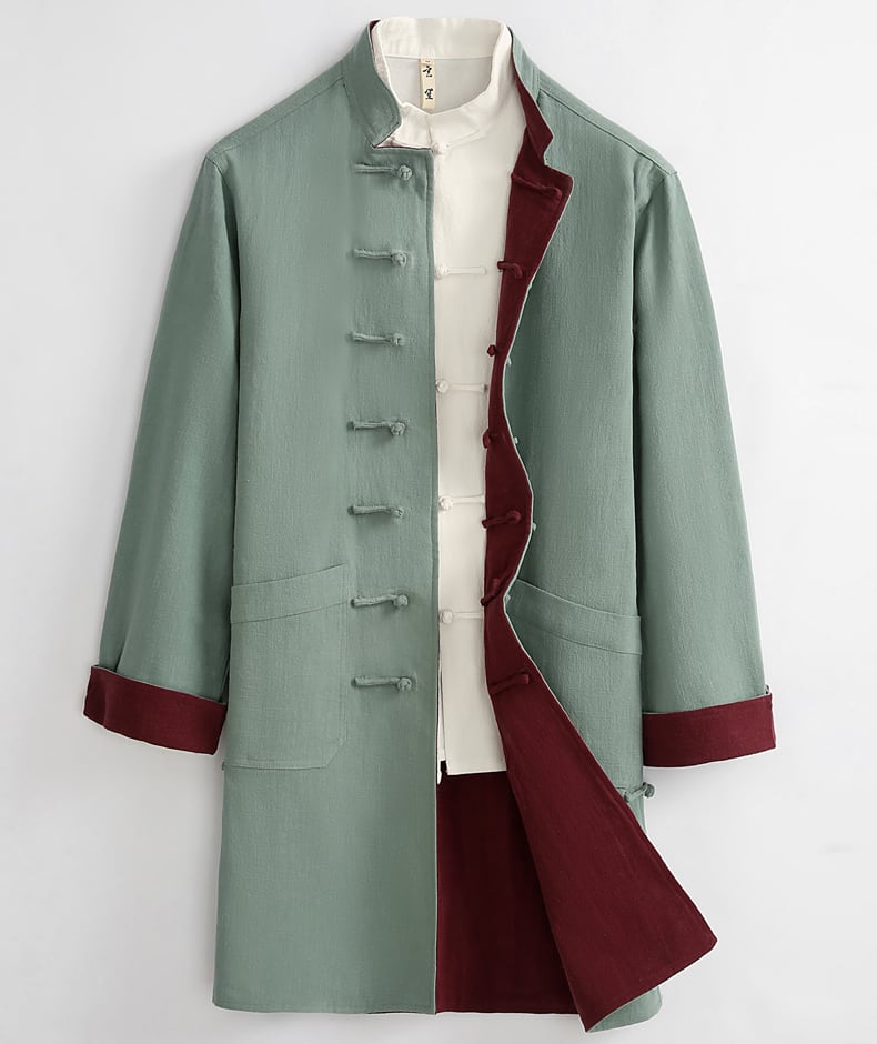 リバーシブルチャイナコート（ ジャケット・アウター）｜チャイナ