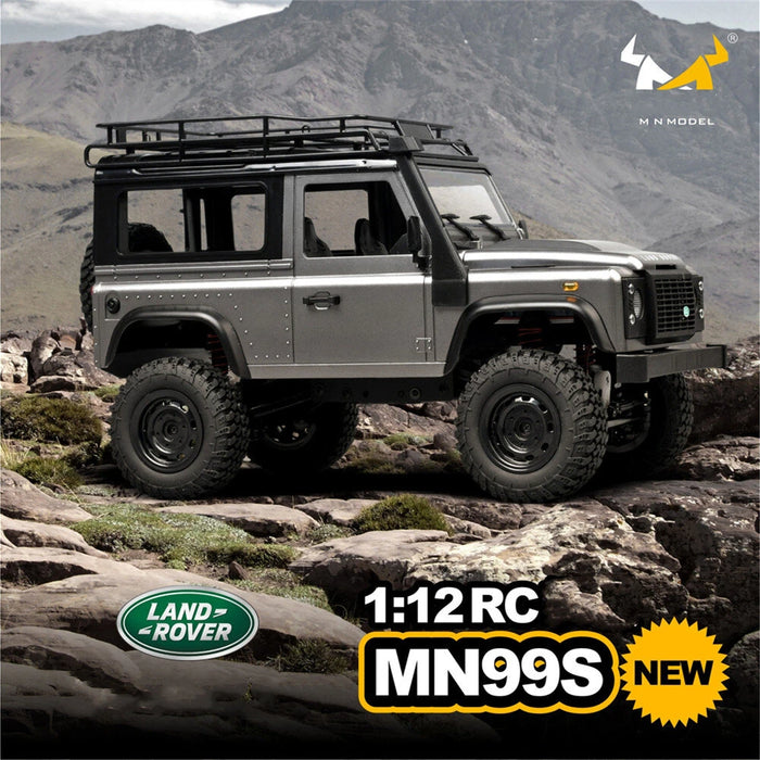 MNRC MN99S RC Crawler Car – 1/12 Land Rover Defender D90 4WD Off