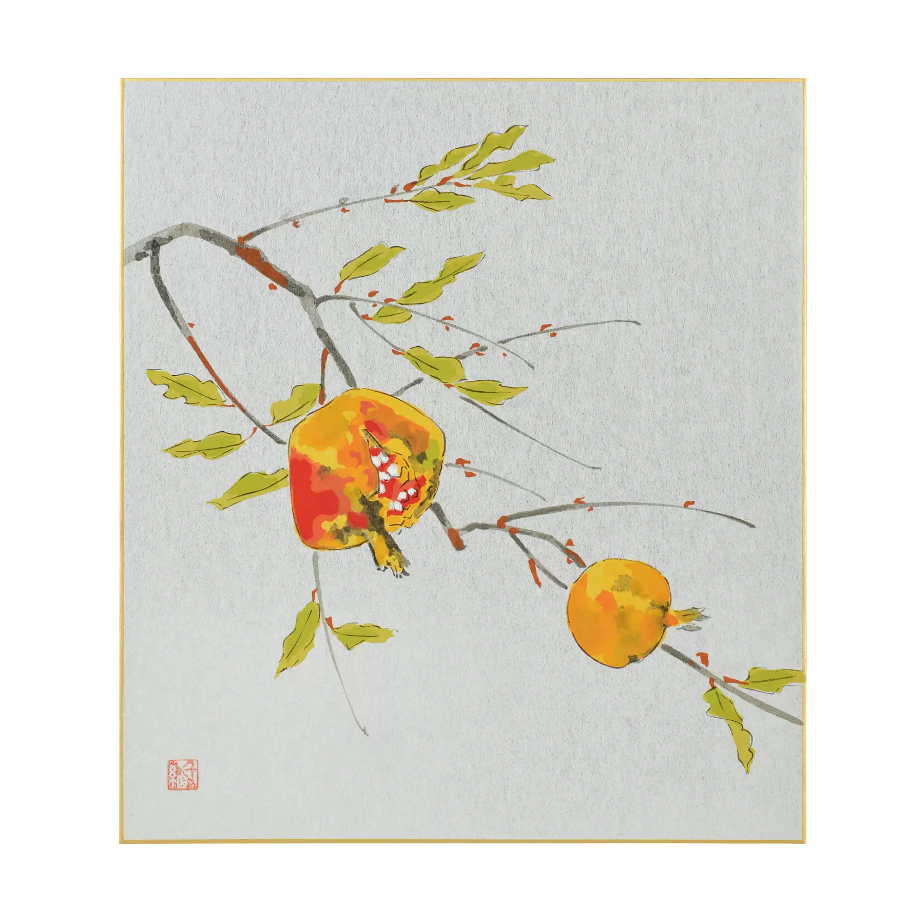 千總 - オンラインショップ - / 【友禅色紙】秋｜大｜重陽菊