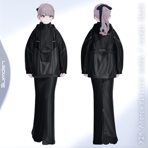 3Dmodel] Y2Kｱﾉﾗｯｸ :division model /ｺｽﾞﾐｯｸﾌﾞﾗｯｸ – chloma - official