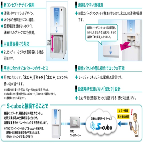 SIM-CD125GC パナソニック チップアイスディペンサー | 厨房ベース