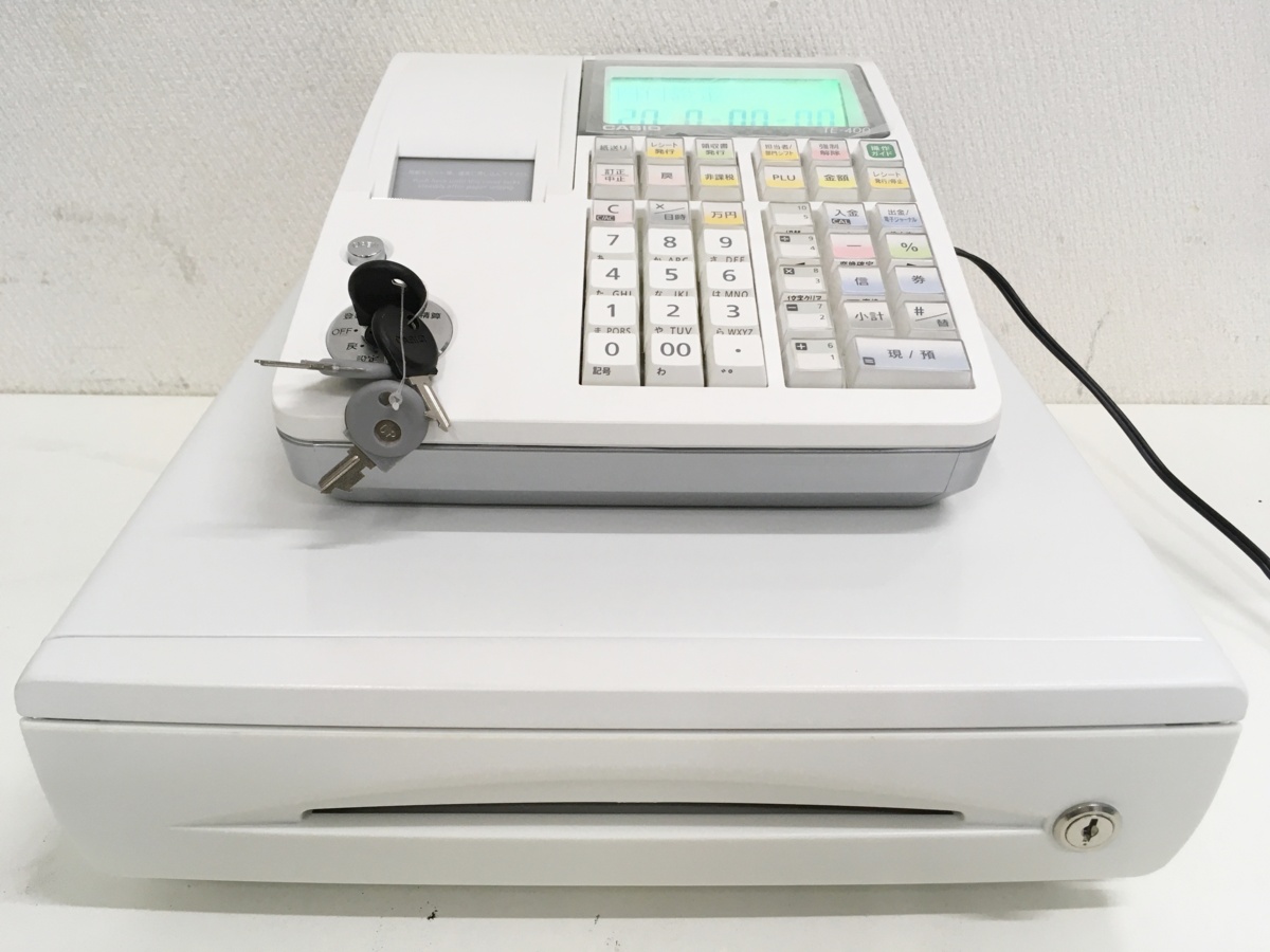 CASIO Casio TE-400 レジスター カシオ TE-400-BK カシオ 電子
