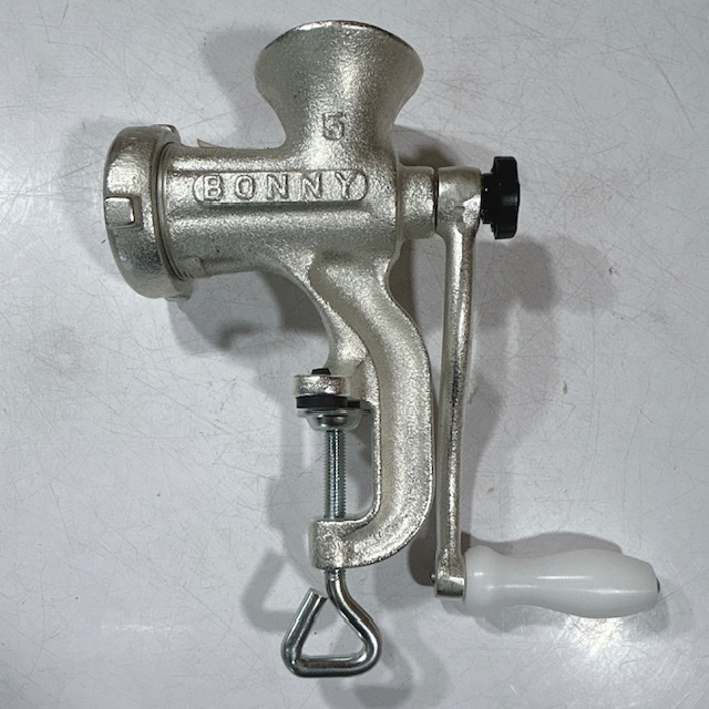 保管品】Bonny MINCER/ボニーミンサー No.5 手廻し式 ミートミンサー