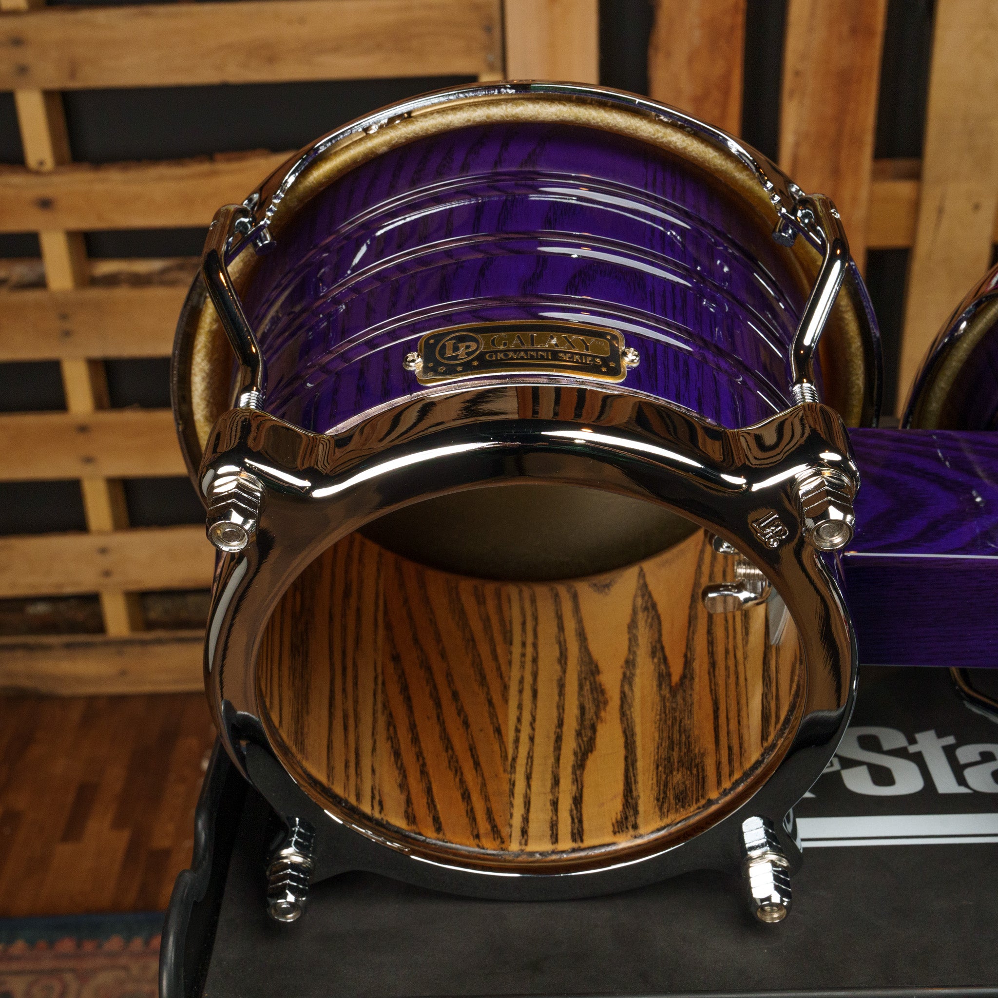 LP Galaxy Giovanni Bongo Set - Purple Ash - CHUCKSCLUSIVE – Chuck