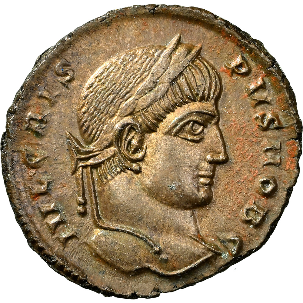 Crispus Roman Empire BI Nummus NGC Mint State | CV Coin