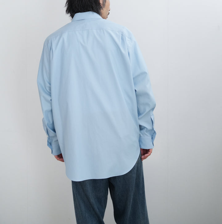 26SS】AURALEE WASHED FINX TWILL SHIRT 