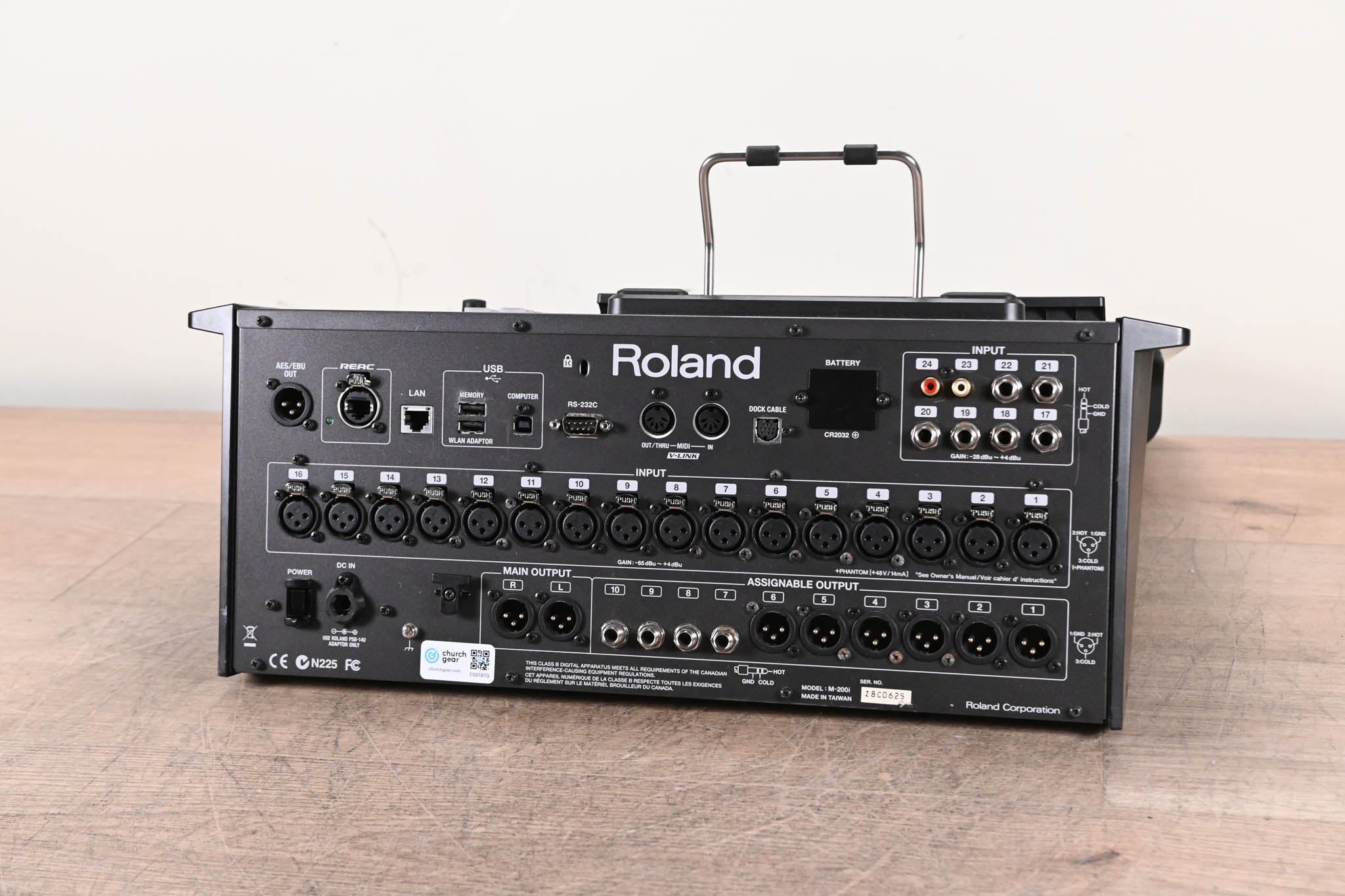 Roland M-200i 32-Channel Live Digital V-Mixer Console (NO POWER