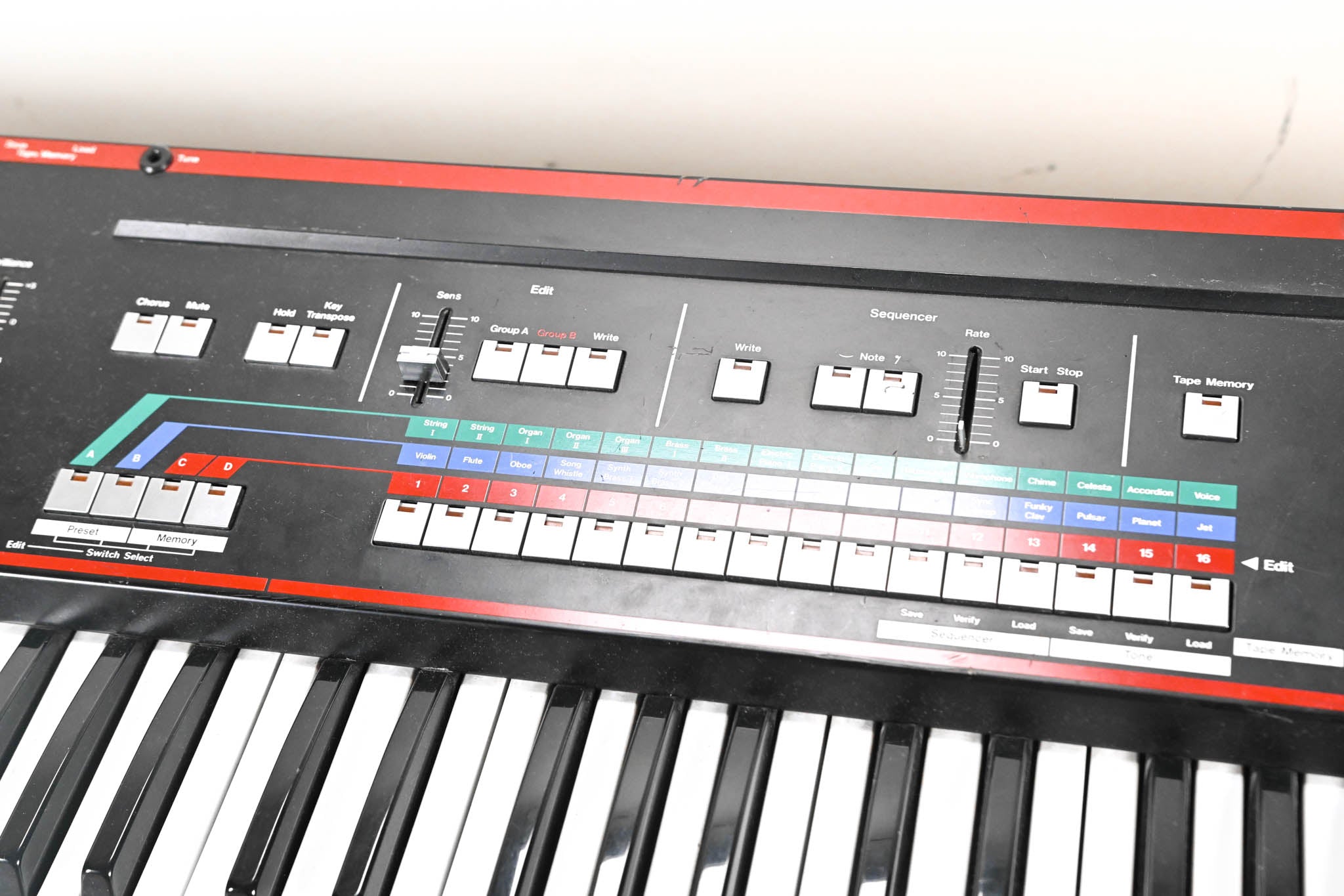 Roland JX-3P 61-Key Programmable Preset Polyphonic Synthesizer CG007XJ