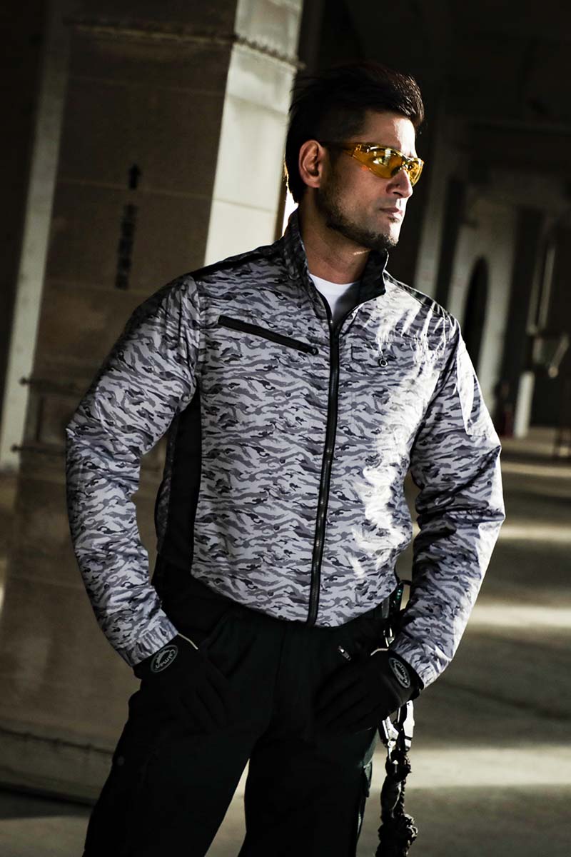 9169 WZ アルミコーティング・迷彩ジャケット | CUC・ CHUSAN WORKWEAR