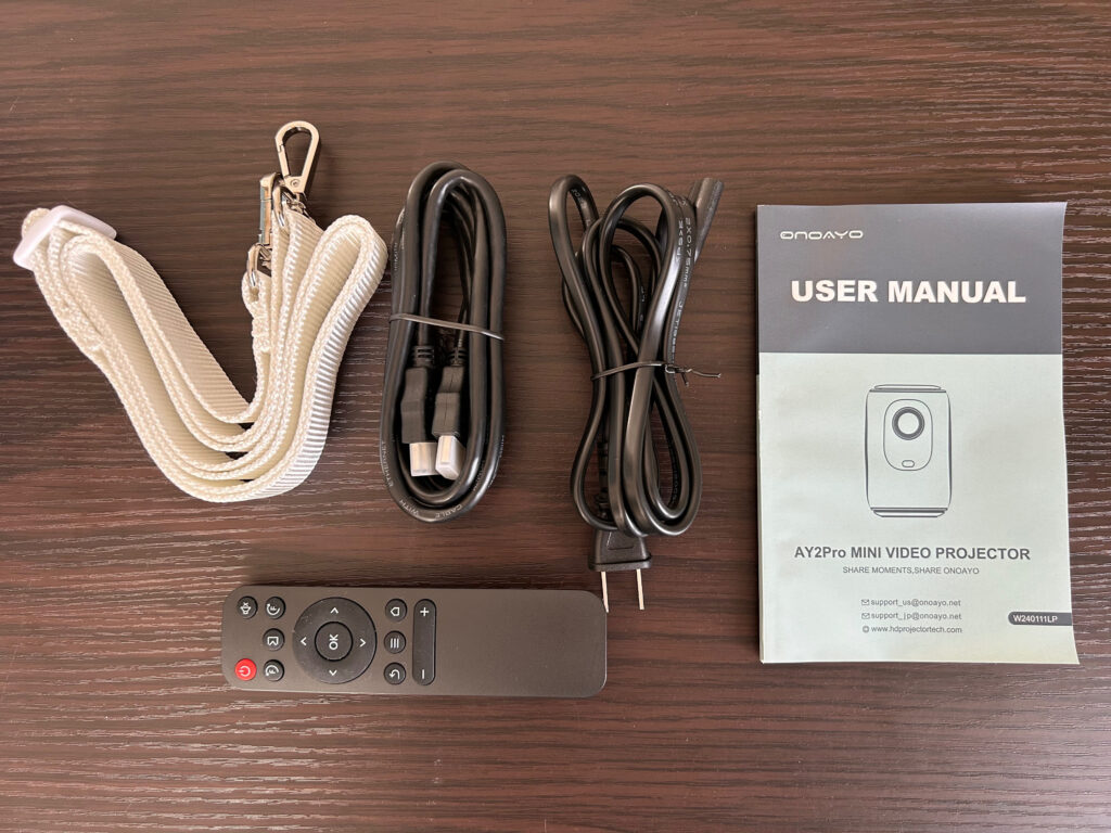 ファブリック素材でオシャレ】ONOAYO AY2Pro【格安プロジェクターを