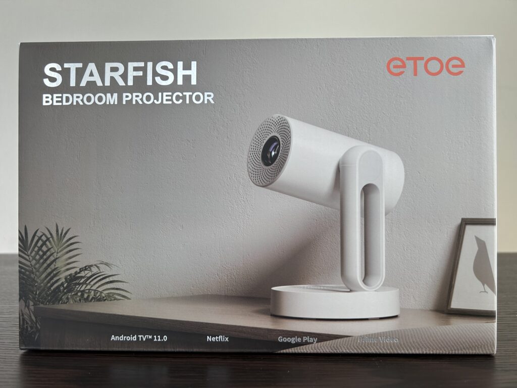 寝室で天井投影】ETOE Starfishプロジェクターを徹底レビュー