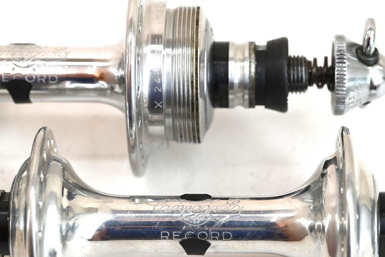 Campagnolo Low Flange Record Hubs 36 Holes NOS - Cicli Berlinetta