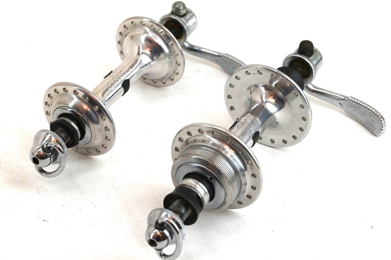 Campagnolo Low Flange Record Hubs 36 Holes NOS - Cicli Berlinetta