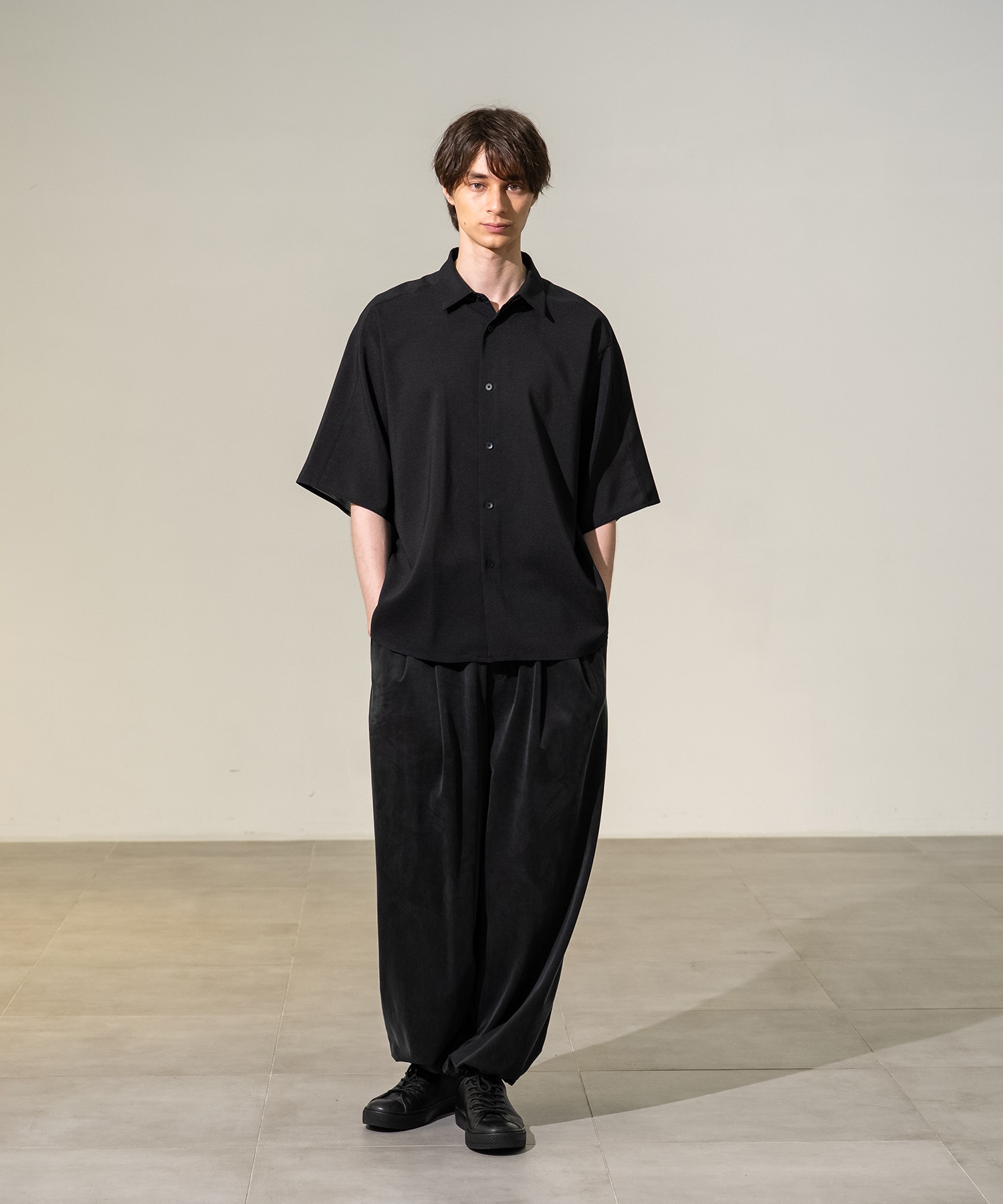 Cool-flex リラックスシャツ(1 BLACK): : メンズ｜CITY TOKYO ONLINE STORE