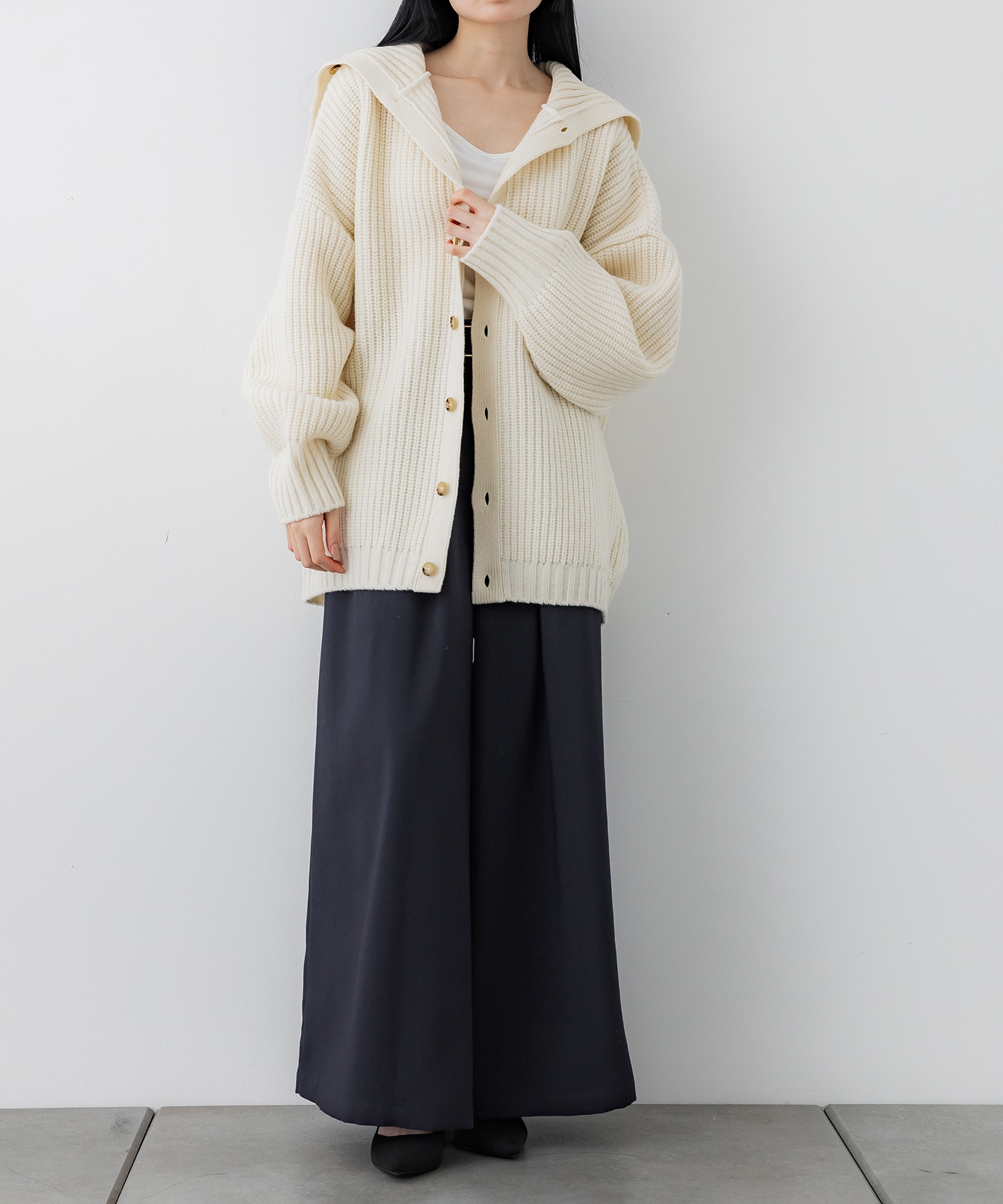 2way オフタートルニットトップス(FREE WHITE): : ウィメンズ｜CITY