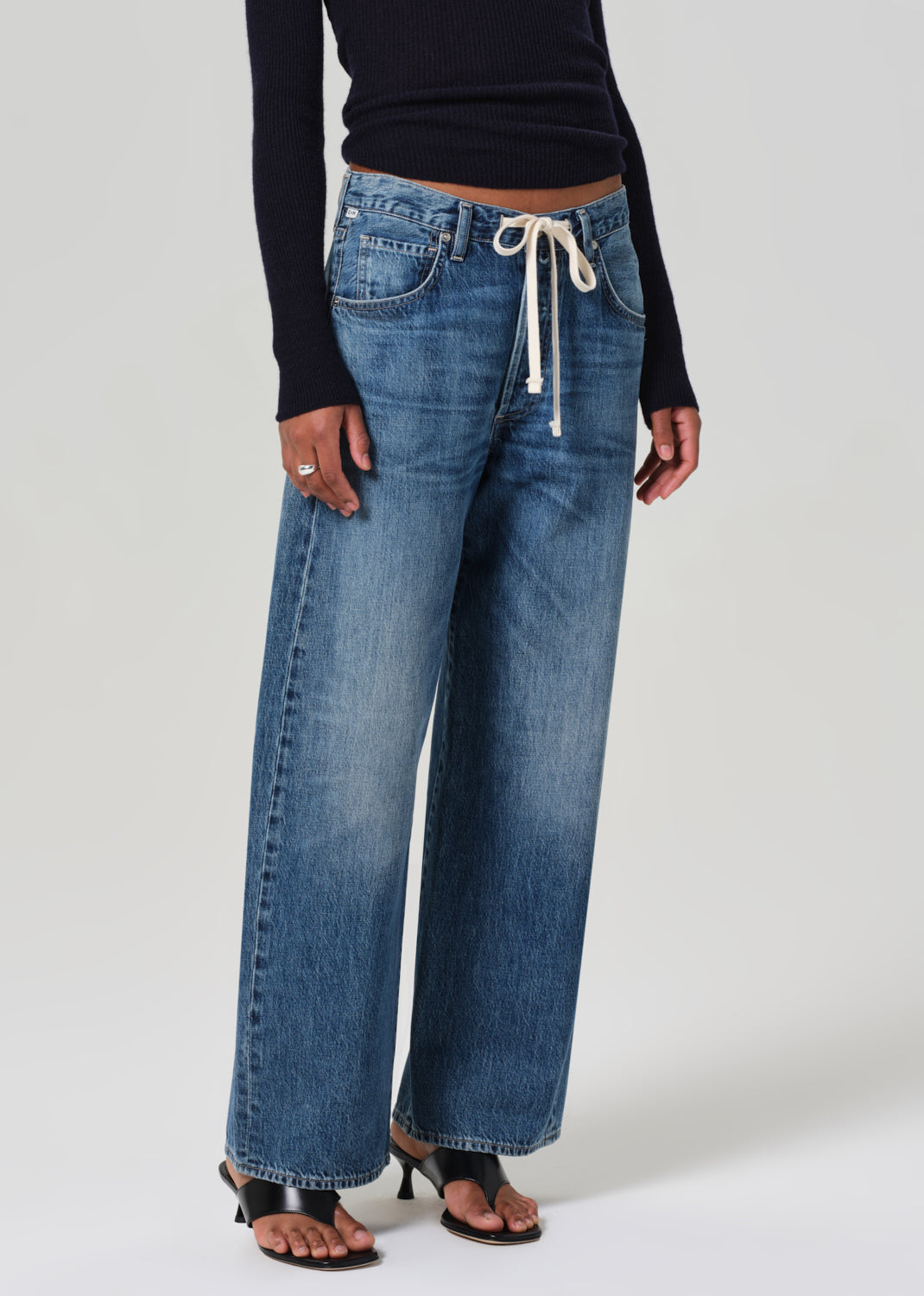 Brynn Drawstring Trouser in Atlantis – Citizens of Humanity