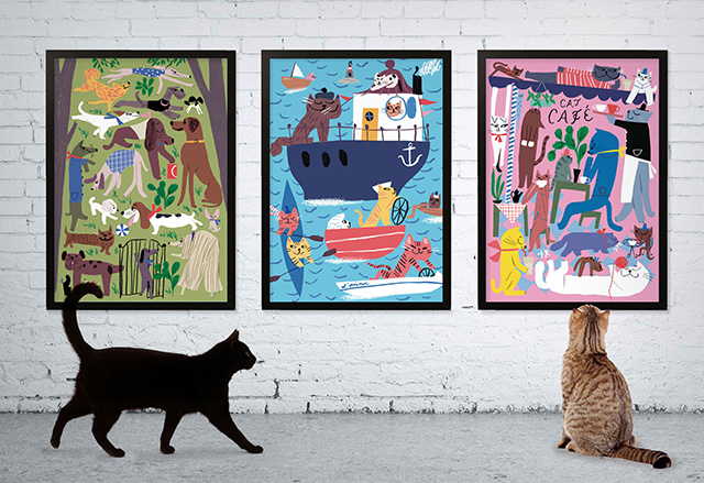 Kehvola Design ケフボラ・デザイン｜ポスター[50×70cm]/マリカ