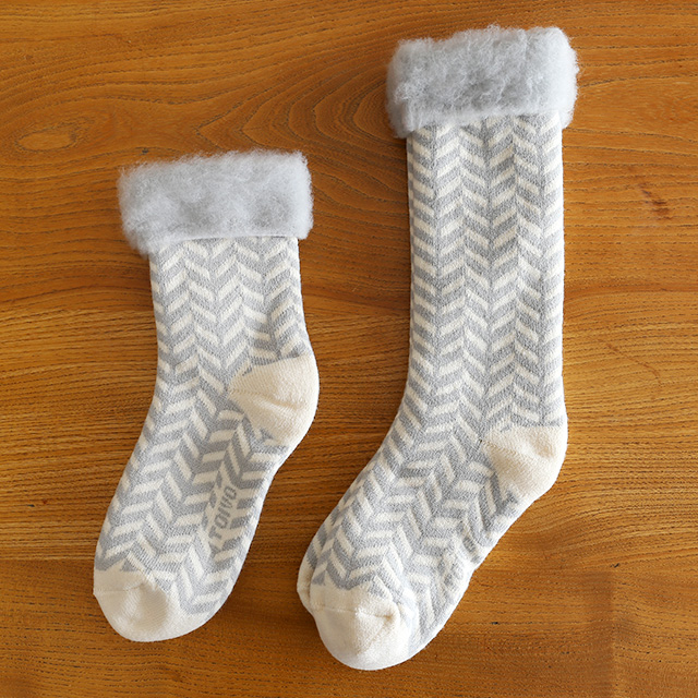 TOIVO MOKOMOKO SUKKA/もこもこソックス/レディース ロング COMFOTA