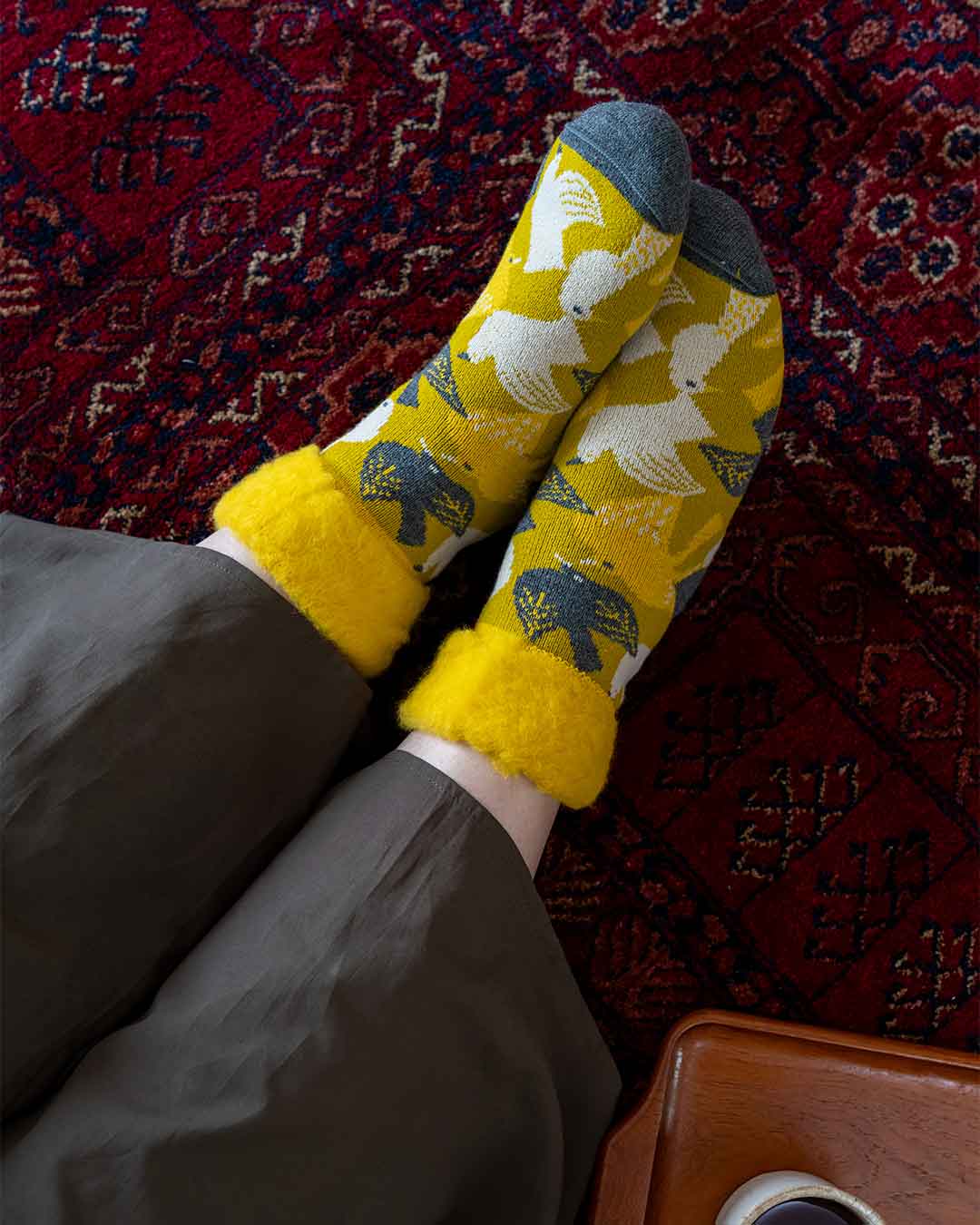 from F フロムエフ｜もこもこソックス レディース COMFOTA 北欧雑貨店