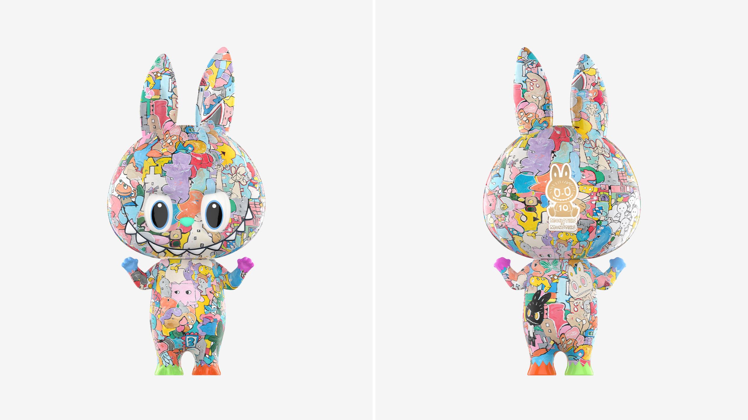 MEGA LABUBU 400% Tenth Anniversary Is Available Right Now at Pop Mart