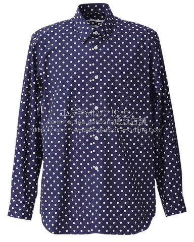 CDGコムデギャルソン限定ポルカドット シャツ | コムデギャルソン
