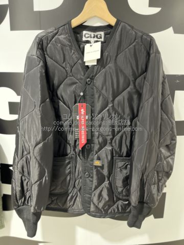 CDG × ALPHA INDUSTRIES ライナージャケット（アルファ Wネーム