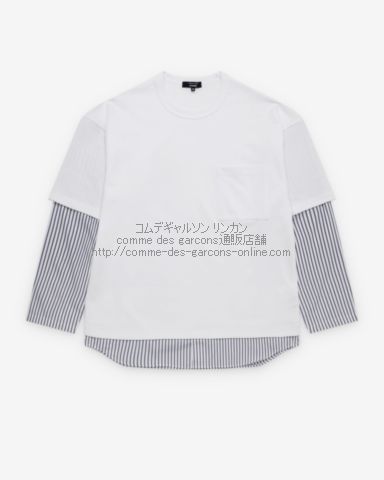 コムデギャルソンオム シャツレイヤードTシャツ-26SS