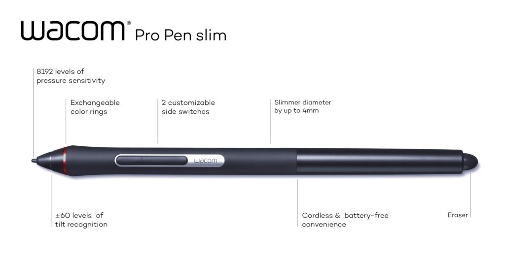 New Pro Pen slim joins Wacom's professional pen portfolio