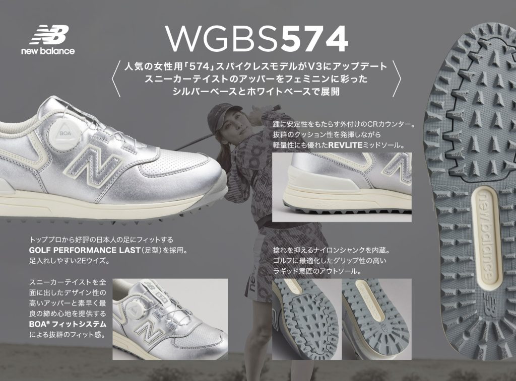 NB公式 - ニュースリリース - ニューバランス ゴルフから日本人の足に