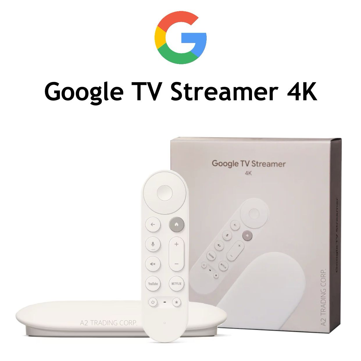 Google TV Streamer (4K) – Porcelain - Comprar Magazine