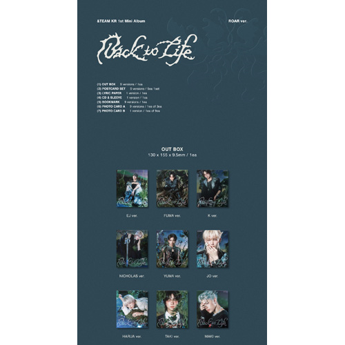 Back to Life (ROAR ver.) [単品ランダム][CD] - &TEAM - UNIVERSAL