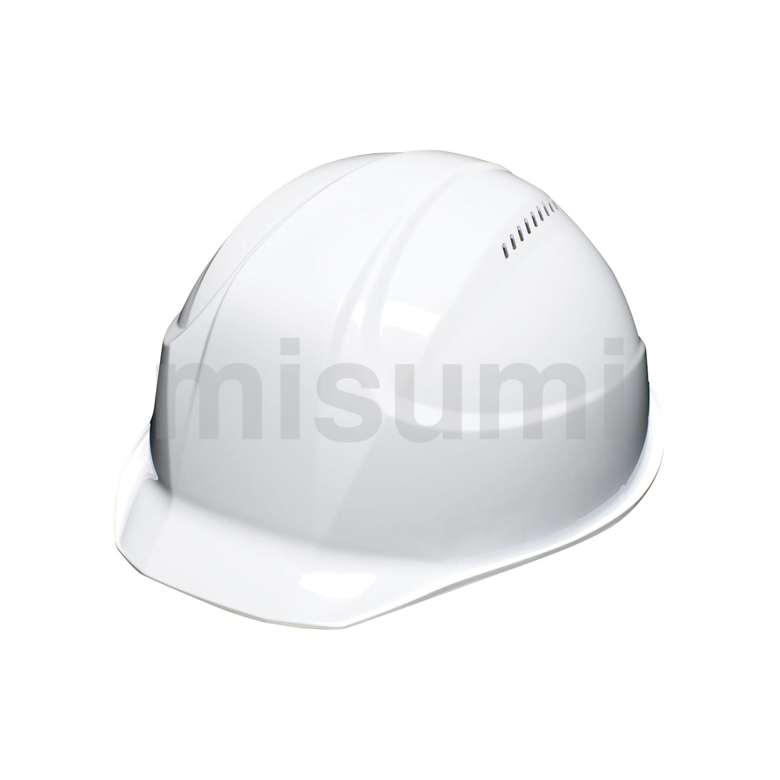 AA17-V-HA5E3-K17-WH | 超軽量ヘルメット（通気孔付・雨垂れ防止溝付