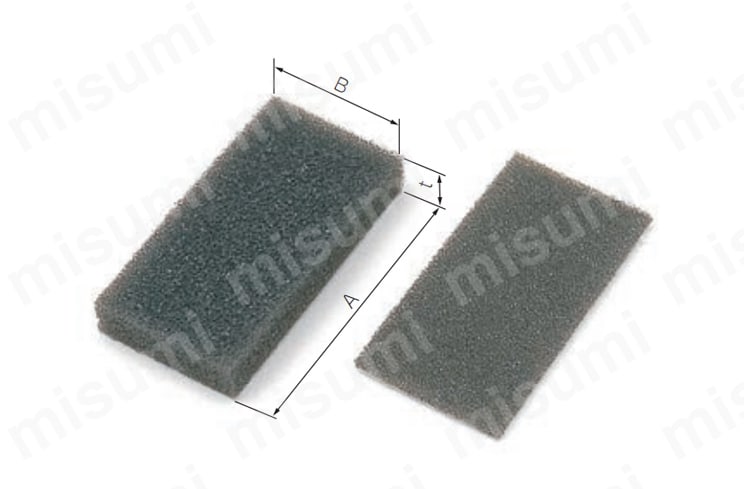 難燃性電池押さえスポンジ SCMシリーズ | タカチ電機工業 | MISUMI(ミスミ)