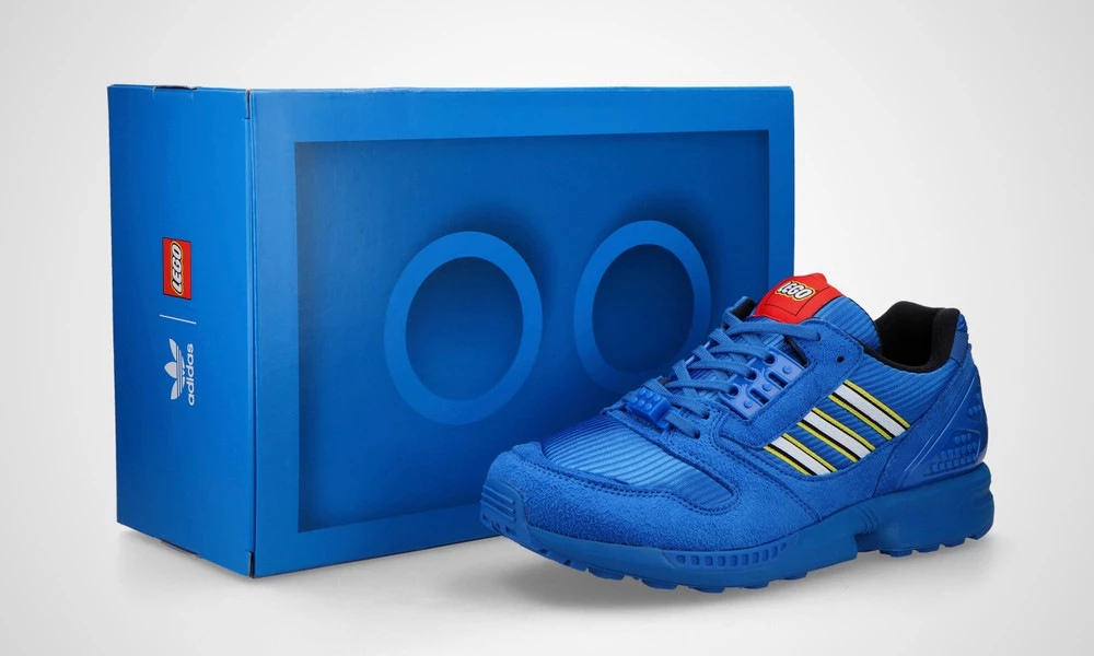 Lego x adidas ZX 8000 Blue FY7083 | Dead Stock