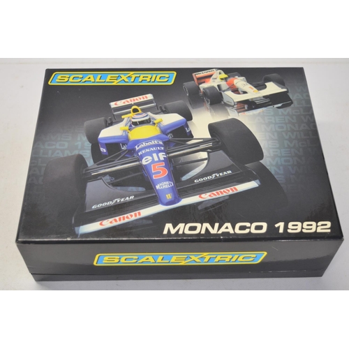 Scalextric 2971A limited edition Monaco 1992 2 car racing set, 569
